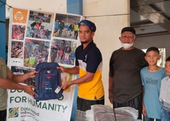 Dobri Narod Indonesia Salurkan Ratusan Seragam Sekolah untuk Korban Banjir di Aceh Tamiang