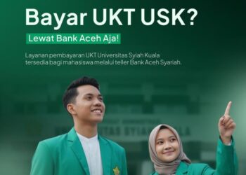 Ilustrasi Bayar UKT USK melalui Bank Aceh Syariah (BAS). FOTO/Dok. BAS untuk HAI. Ⓒ Hak cipta foto di atas dikembalikan sesungguhnya kepada pemilik foto