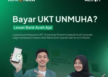 Ilustrasi Bayar UKT Unmuha lewat Bank Aceh Action Mobile. FOTO/Dok. BAS untuk HAI. Ⓒ Hak cipta foto di atas dikembalikan sesungguhnya kepada pemilik foto