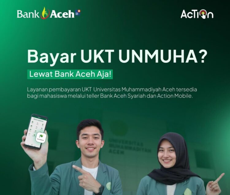 Ilustrasi Bayar UKT Unmuha lewat Bank Aceh Action Mobile. FOTO/Dok. BAS untuk HAI. Ⓒ Hak cipta foto di atas dikembalikan sesungguhnya kepada pemilik foto