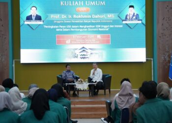 USK Gelar Kuliah Umum Penguatan SDM Unggul Bersama Prof. Rokhmin Dahuri