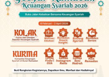 Flyer Gebyar Ramadan Keuangan Syariah 2026. FOTO/Dok. BAS. Ⓒ Hak cipta foto di atas dikembalikan sesungguhnya kepada pemilik foto
