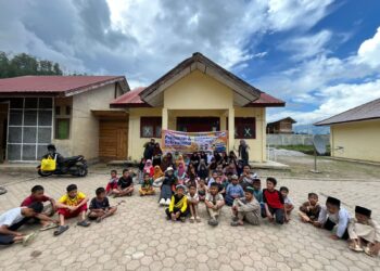 Korhudas Peusangan–Kokowagayo Turunkan Tim Trauma Healing untuk Anak Penyintas Bencana Aceh Tengah