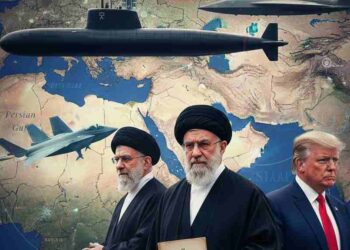 Ilustrasi Iran versus Amerika Serikat. FOTO/Net. Ⓒ Hak cipta foto di atas dikembalikan sesungguhnya kepada pemilik foto