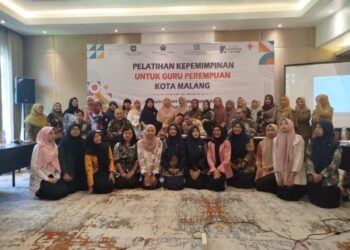 Pelatihan Kepemimpinan Guru Perempuan Malang. FOTO/Dok. Universitas Paramadina. Ⓒ Hak cipta foto di atas dikembalikan sesungguhnya kepada pemilik foto