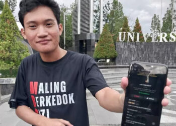 Ketua BEM UGM Tiyo Ardianto yang Kritik MBG Diduga LGBT