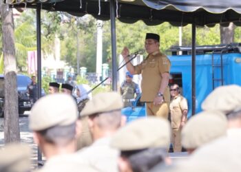 Bupati Aceh Besar Minta Satpol PP-WH Laksanakan Tugas Secara Tegas, Tapi Jangan Kasar