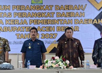 Buka Forum Penyusunan RKPD, Wabup Aceh Besar: Pelayanan Publik Harus Ditingkatkan