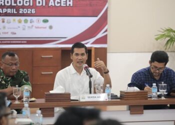 Sekda Aceh Instruksikan Percepatan Huntara dan Logistik Harus Siap Sebelum Ramadhan