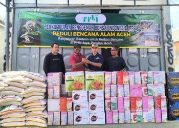 PPBI Salurkan Bantuan untuk Korban Bencana di Pidie Jaya