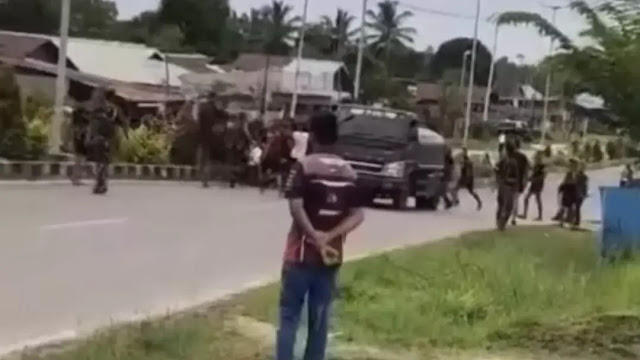 Bermula dari Geber Gas Motor, Anggota TNI dan Polri Terlibat Bentrok di Mappi Papua Selatan