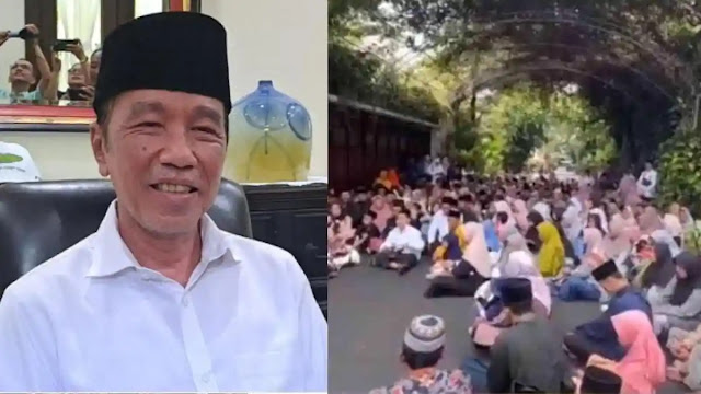 Warga Gelar Tahlilan di Depan Rumah Jokowi, Gus Umar: Semakin Aneh saja Orang-orang Ini