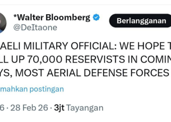 Heboh Pejabat Israel Siapkan 70.000 Pasukan untuk Perang Lawan Iran, Cocok dengan Hadist Kemunculan Dajjal?