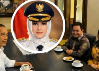 Video Pertemuan Jokowi dan Bupati Pekalongan Fadia A Rafiq Viral Usai OTT KPK