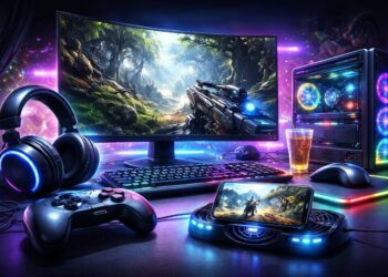 Creating an Amazing Gaming Experience - Top Gadgets to Level Up. PHOTO/Net. Ⓒ Copyright of the above photo is returned to the photo owner.