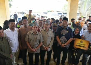 Wagub Dampingi Menteri Kebudayaan Kunjungi Seniman dan Anak Yatim di Aceh Tamiang