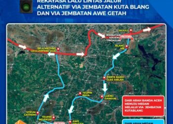 Polres Bireuen Terapkan Rekayasa Lalu Lintas Jelang Mudik Lebaran 2026