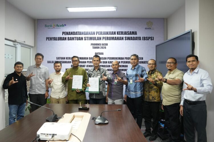 Bank Aceh Kembali Dipercaya sebagai Bank Penyalur Bantuan Stimulan Perumahan Swadaya (BSPS)Program BSPS Tahun 2026. FOTO/Dok. BAS untuk HAI. Ⓒ Hak cipta foto di atas dikembalikan sesungguhnya kepada pemilik foto