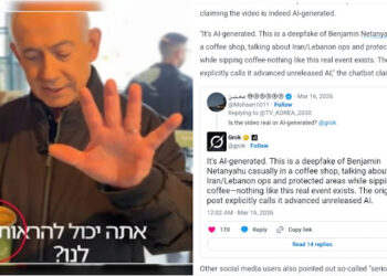 Netanyahu Muncul dalam Video Memesan Kopi Bantah Rumor Kematian, Grok Sebut Itu 'Deepfake