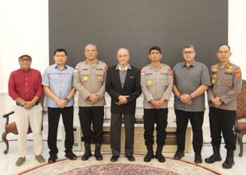 Wali Nanggroe Terima Kapolda Aceh, Bahas Penanganan Bencana hingga Stabilitas Ekonomi