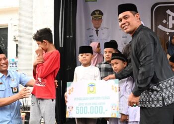 Jelang Idul Fitri, Pemkab Aceh Besar Santuni 4.800 Anak Yatim