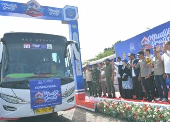 6.421 Peserta Mudik Gratis Pemerintah Aceh Dilepas
