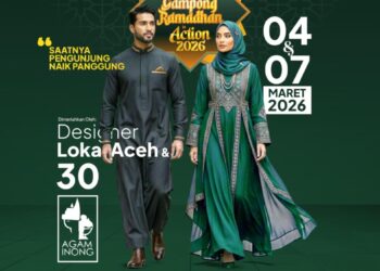 Bank Aceh mengajak para pengunjung untuk tidak hanya menjadi penonton, tetapi juga menjadi bintang utama melalui ajang "Fashion on The Street – Raya Series". FOTO/Dok. BAS untuk HAI.