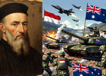 Bikin Ketar-ketir! Ini Ramalan Nostradamus soal Perang Indonesia vs Australia