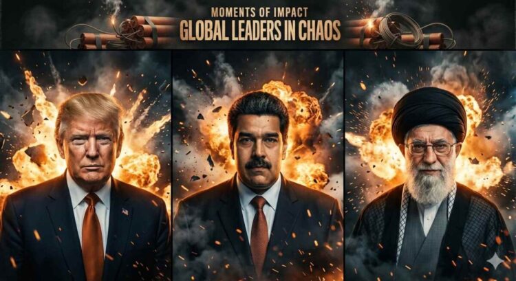 Presiden Amerika Serikat Donald Trump (kiri), Presiden Venezuela Nicolas Maduro (tengah), Petinggi Iran Ali Khamenei (kanan). FOTO/Ilustrasi Kolase. Ⓒ Hak cipta foto di atas dikembalikan sesungguhnya kepada pemilik foto