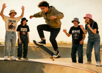 Skateboard Menjadi Magnet Anak Muda. FOTO/Net. Ⓒ Hak cipta foto di atas dikembalikan sesungguhnya kepada pemilik foto