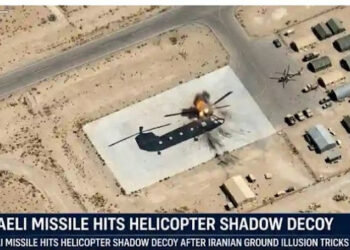 Iran Contek Strategi Rusia, Lukisan 3D Helikopter Berhasil Bodohi Serangan Israel