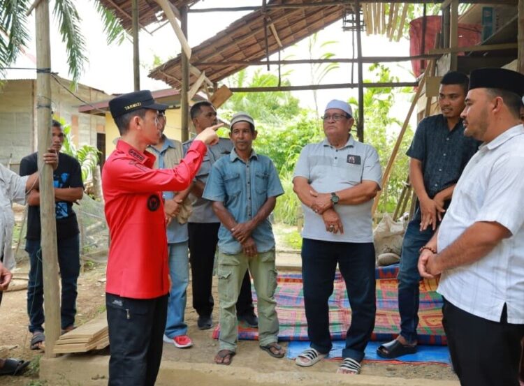 Bupati Tarmizi Janji Wujudkan Rumah Baru Bagi RTLH di Aceh Barat