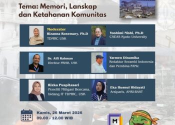 Bangun Kolaborasi Internasional, USK Luncurkan Buku MemoryGraph untuk Merawat Ingatan Aceh