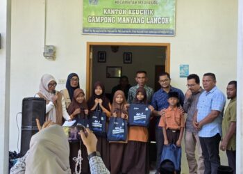 Sosialisasi Gemarikan Di Pidie Jaya, DKP Aceh Bagikan 417 Paket Olahan Ikan