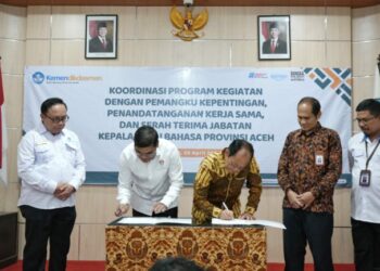 UIN Ar-Raniry Gandeng Badan Bahasa, Dorong Penguatan Literasi dan Internasionalisasi Kampus
