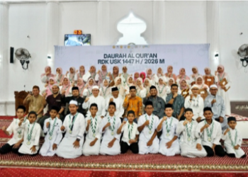 USK Wisuda 55 Peserta Daurah Qur’an, RDK XII Jangkau Pengelola Masjid hingga Jepang