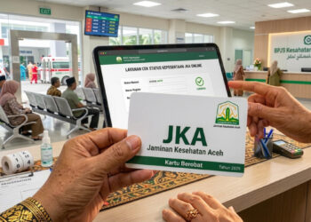 Ilustrasi Kartu Jaminan Kesehatan Aceh (JKA). FOTO/Net/Ali A. Ⓒ Hak cipta foto di atas dikembalikan sesungguhnya kepada pemilik foto