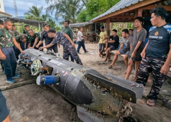 Geger! Nelayan Temukan Drone Bawah Laut Buatan China di Selat Lombok