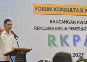Buka Forum Konsultasi Publik RKPA 2027, Sekda Aceh Dorong Sinergi Pusat-Daerah