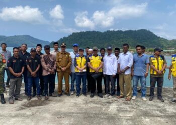 Syech Muharram Tinjau Kampung Nelayan Merah Putih di Pulo Aceh