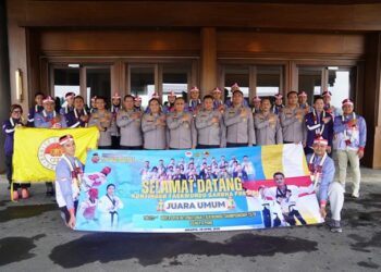 Tim Taekwondo Polri Juara Umum WATA Championship 2026