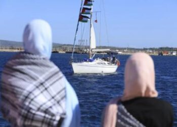 Pasukan Israel Mulai Menyerbu Kapal-Kapal Misi Kemanusiaan Gaza Global Sumud Flotilla