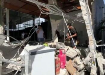 Duar! Ledakan Terjadi di Lapangan Padel Ciangsana Bogor, Tembok Sekolah Hancur
