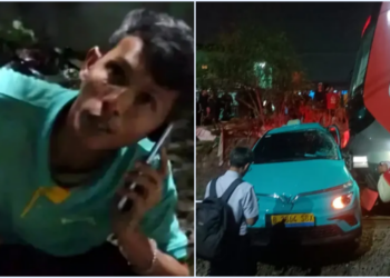 Sopir Taksi Green SM Diciduk Polisi Terkait Kecelakaan KRL di Stasiun Bekasi Timur