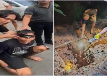 Seorang pemuda bernama Ahmad Fahrozi (23) tega menghabisi nyawa ibu kandungnya sendiri, SA (63), hanya karena perkara uang judi online (judol). FOTO/Kolase. Ⓒ Hak cipta foto di atas dikembalikan sesungguhnya kepada pemilik foto