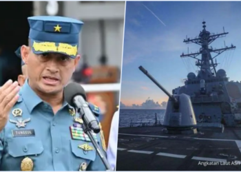 Kapal Perang AS Melintas di Selat Malaka, TNI AL Sebut Hanya untuk Transit