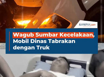 Wakil Gubernur Sumbar kecelak44n dini hari ini.