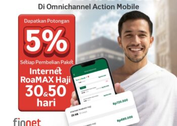 Dukung Kelancaran Ibadah Haji 2026, Bank Aceh Hadirkan Promo Diskon 5% Paket Internet RoaMAX Telkomsel. FOTO/Dok. BAS for HAI. Ⓒ Hak cipta foto di atas dikembalikan sesungguhnya kepada pemilik foto