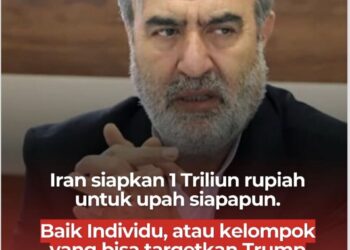 Iran Siapkan “Sayembara Berdarah” untuk Trump dan Netanyahu, Imbalan Capai Rp1 Triliun