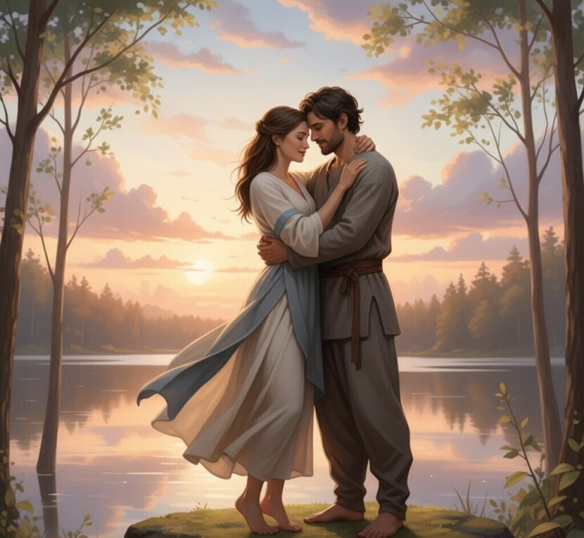 Ilustrasi Seni Mencintai. FOTO/AI for HAI. Ⓒ Hak cipta foto di atas dikembalikan sesungguhnya kepada pemilik foto